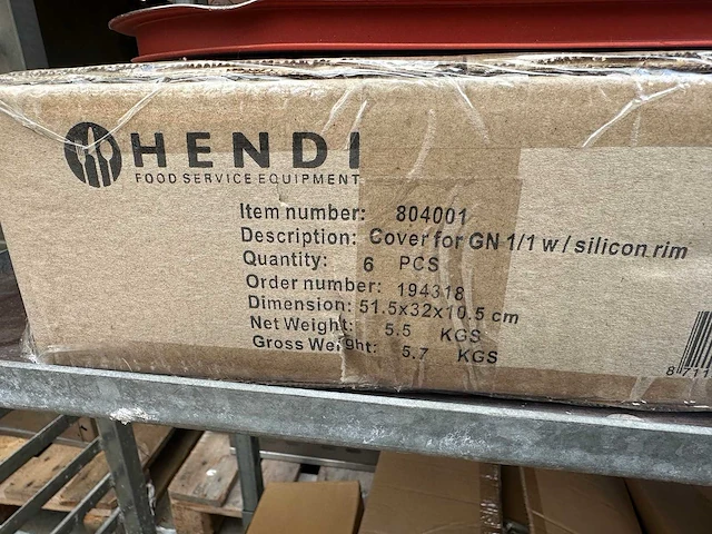 Hendi ingrediënten bakjes / gn deksels - afbeelding 5 van  6