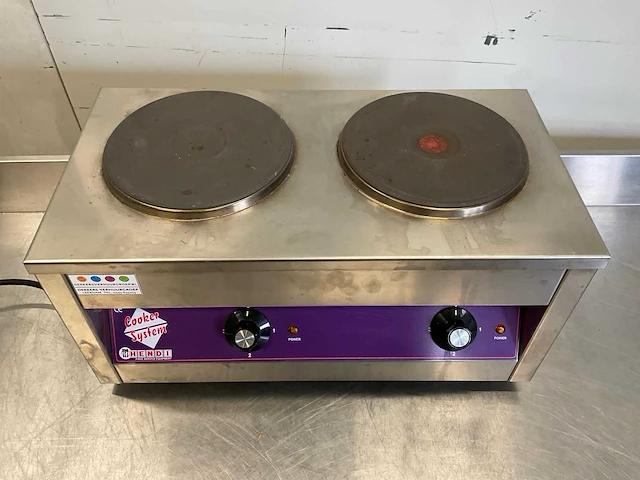 Hendi kooksysteem - dubbel - 3500w - afbeelding 4 van  6