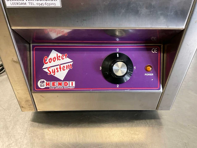 Hendi kooksysteem 2000w - afbeelding 3 van  4