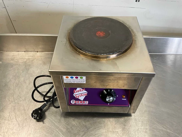 Hendi kooksysteem 2000w - afbeelding 3 van  3
