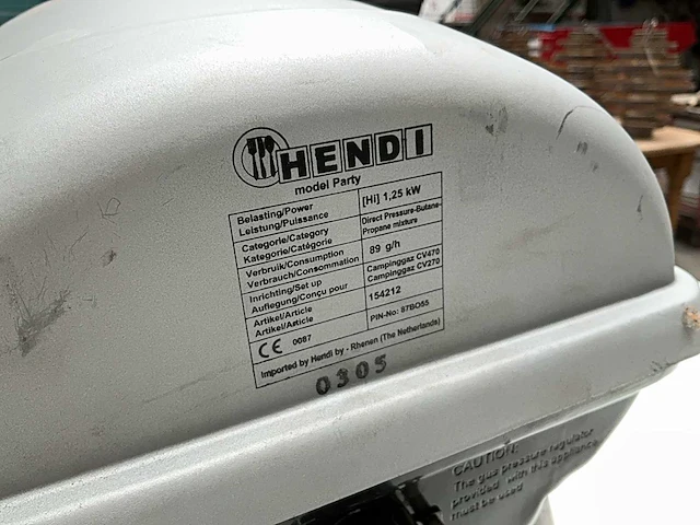Hendi party gas bbq - afbeelding 4 van  7