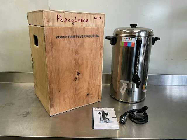 Hendi percolator - 10 liter - in kist - afbeelding 1 van  5
