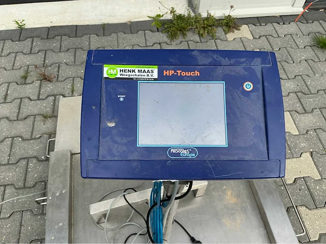 Henk maas hp-u-touch industriële weegschaal - afbeelding 3 van  9