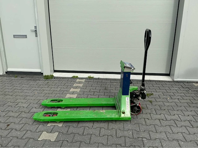 Henk maas pt-isc-v hand hydraulische palletwagen met weegschaal - afbeelding 12 van  12