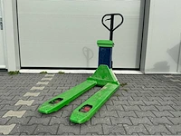 Henk maas pt-isc-v hand hydraulische palletwagen met weegschaal - afbeelding 2 van  12