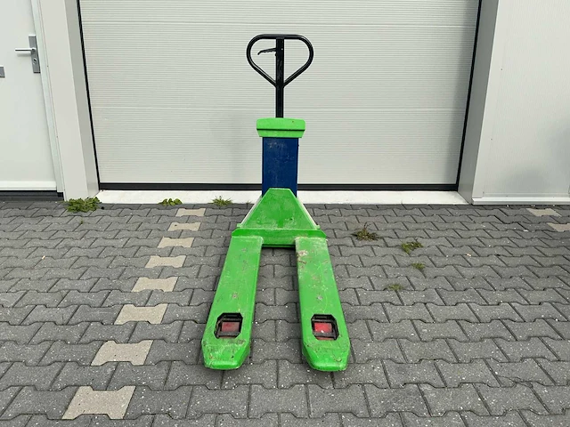 Henk maas pt-isc-v hand hydraulische palletwagen met weegschaal - afbeelding 3 van  12
