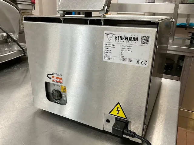 Henkelman mini jumbo vacuümsealmachine - afbeelding 6 van  8