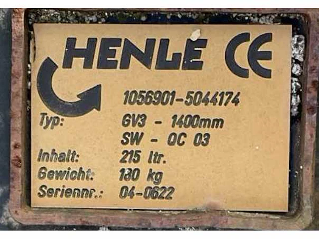 Henle graafbak - afbeelding 4 van  4