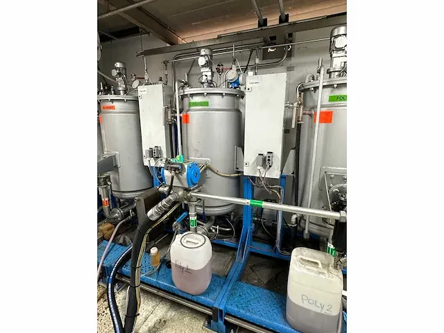 Hennecke - topline compact hk 1250/1250 mxl met 2 doseerunits - complete pu polyurethane installatie - 2014 - afbeelding 25 van  25