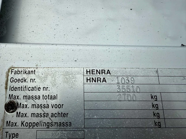 Henra - kipper - aanhangwagen - afbeelding 6 van  6