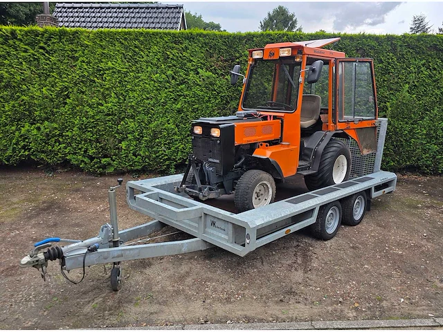 Henra - machinetransporter - 2021 - mt27 - 2700kg - aanhangwagen - afbeelding 1 van  13