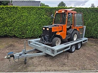 Henra - machinetransporter - 2021 - mt27 - 2700kg - aanhangwagen - afbeelding 1 van  13