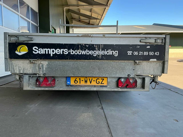 Henra 3-zijdige kipper aanhangwagen - afbeelding 14 van  18