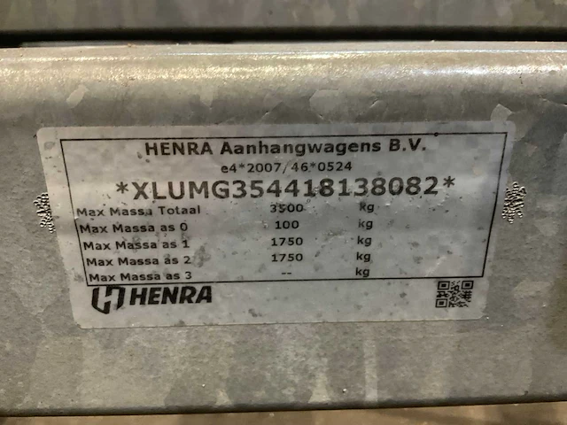 Henra aanhangwagen - afbeelding 8 van  8