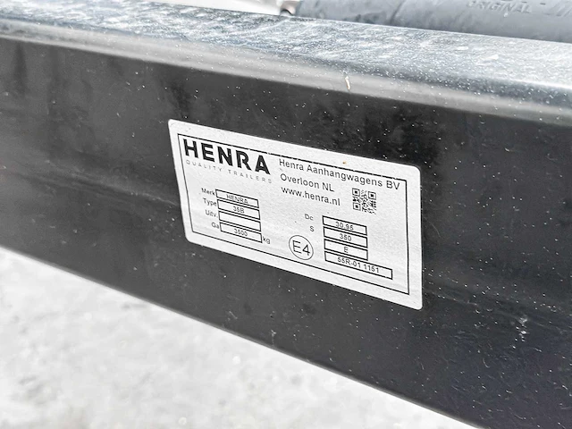 Henra aanhangwagens mt black edition nieuw l350cm -aanhangwagen- - afbeelding 2 van  23