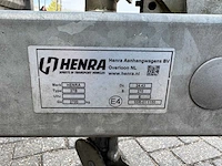 Henra dubbel asser 27b aanhangwagen - afbeelding 2 van  10