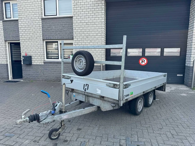 Henra dubbel asser 27b aanhangwagen - afbeelding 1 van  10