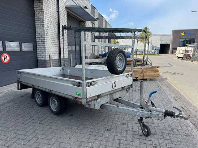 Henra dubbel asser 27b aanhangwagen - afbeelding 3 van  10