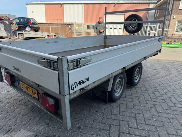 Henra dubbel asser 27b aanhangwagen - afbeelding 6 van  10