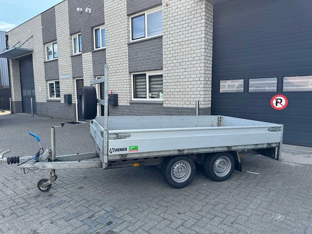 Henra dubbel asser 27b aanhangwagen - afbeelding 7 van  10