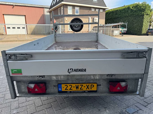 Henra dubbel asser 27b aanhangwagen - afbeelding 8 van  10