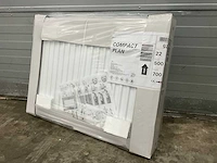 Henrad compact plan paneelradiator 988w (2x) - afbeelding 1 van  4