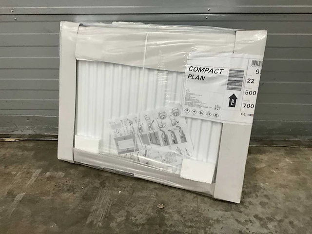 Henrad compact plan paneelradiator 988w (2x) - afbeelding 2 van  4