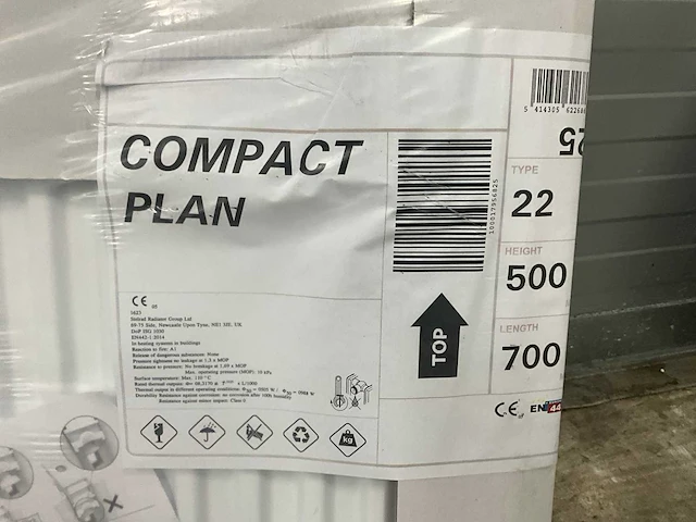 Henrad compact plan paneelradiator 988w (2x) - afbeelding 4 van  4