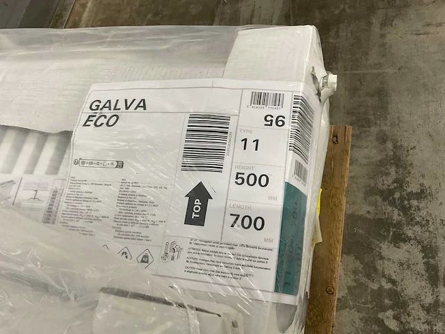Henrad eco galva type 11 paneelradiator 594w (9x) - afbeelding 7 van  8