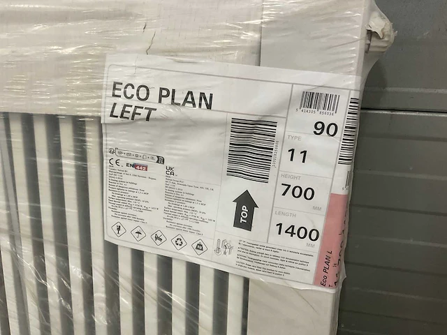 Henrad everest plan eco l type 11 paneelradiator 1453w - afbeelding 5 van  8