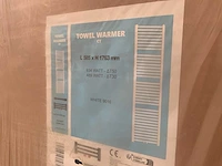 Henrad oceanus designradiator wit 58,5x176,3cm - afbeelding 4 van  4