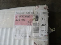 Henrad radiator type softline 4plus - 40x220cm | nieuw in verpakking - afbeelding 2 van  2