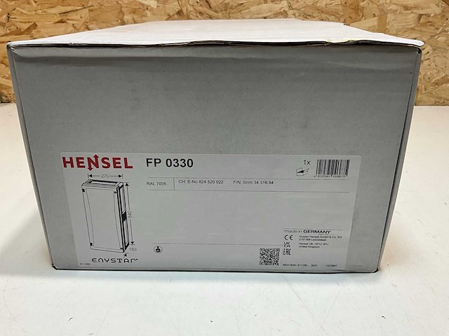 Hensel bm3 fp 0330 lege behuizing ip66 - afbeelding 4 van  7