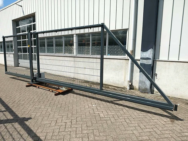 Heras - 6 meter - schuifpoort - afbeelding 8 van  15