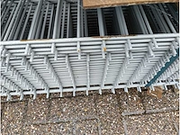 Heras - dubbelstaafs hekwerk 8/6/8 (24x) 1,83m licht grijs - afbeelding 4 van  6