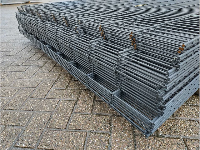 Heras - hekwerk dubbelstaafs 8/6/8 - 2024 (25x) antraciet - afbeelding 3 van  12