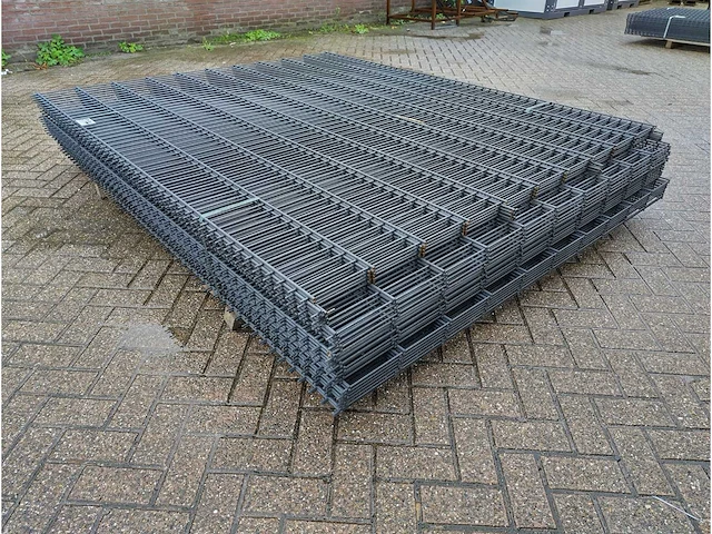 Heras - hekwerk dubbelstaafs 8/6/8 - 2024 (25x) antraciet - afbeelding 6 van  12
