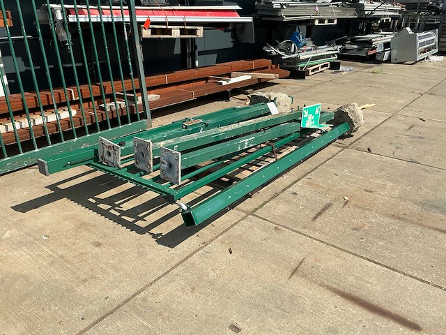 Heras draaipoort met hekwerk (7,5mtr) - afbeelding 3 van  5