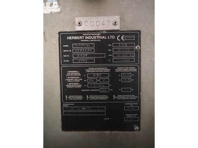 Herbert industrial ltd - afbeelding 5 van  13