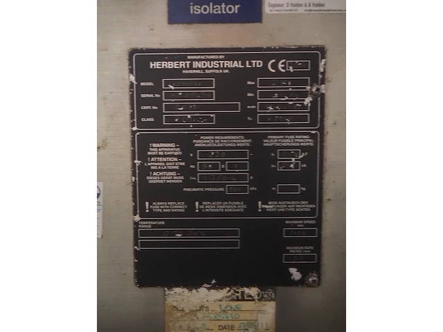 Herbert industrial ltd - afbeelding 9 van  9