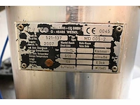 Herco / vivotec master depot md 005-2 zuurstofmachine - afbeelding 7 van  7