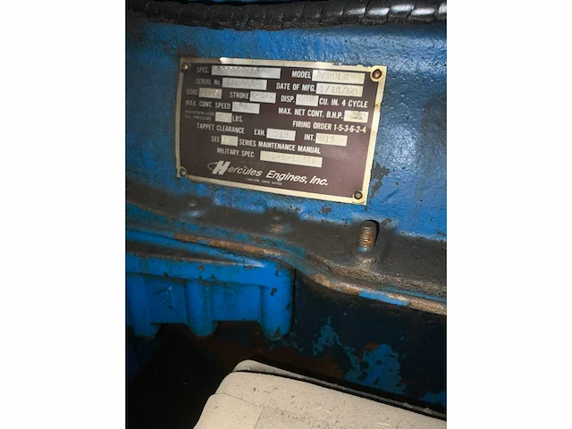 Hercules 1969 d298er stroomgenerator - afbeelding 13 van  22