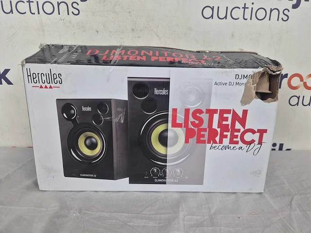 Hercules dj monitor 42 - dj speakerset - afbeelding 2 van  2