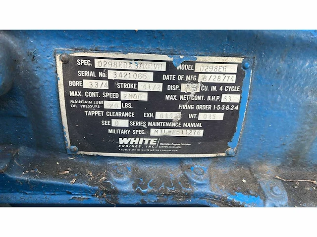 Hercules white stroomgenerator d298er 60kva - afbeelding 5 van  5