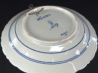 Herdenkingsschotel, de porceleyne fles, 1, geboorte prinses beatrix, 938 - afbeelding 4 van  5