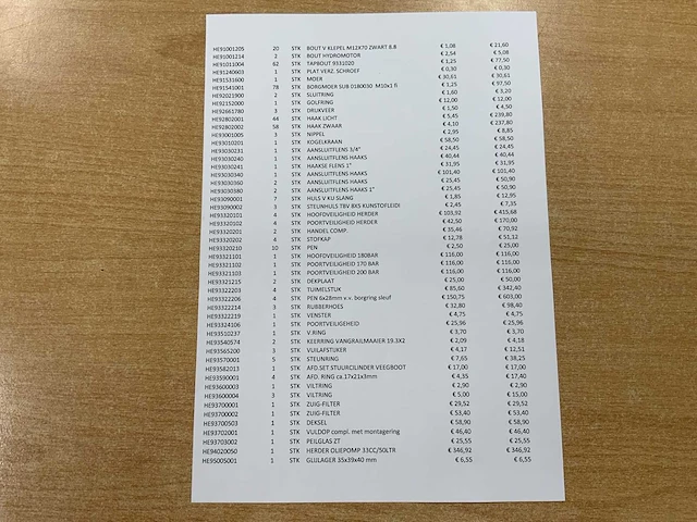 Herder - partij - heder slootmachine onderdelen - afbeelding 14 van  23