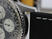 Heren chronograaf polshorloge breitling, navytimer, zwarte wijzerplaat, bouwjaar 60 er jaren - afbeelding 3 van  16