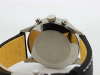Heren chronograaf polshorloge breitling, navytimer, zwarte wijzerplaat, bouwjaar 60 er jaren - afbeelding 13 van  16
