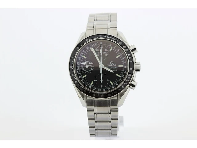 Heren chronograaf polshorloge omega, speedmaster, zwarte wijzerplaat, bouwjaar ca 2000 - afbeelding 1 van  16