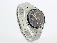 Heren chronograaf polshorloge omega, speedmaster, zwarte wijzerplaat, bouwjaar ca 2000 - afbeelding 9 van  16